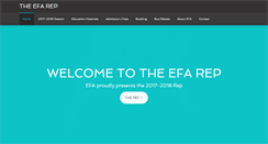 Desktop Screenshot of efa-rep.org